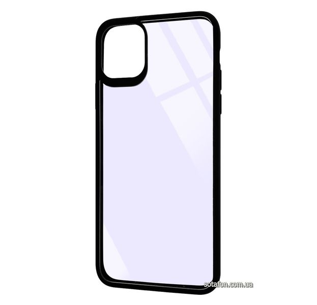 Чехол-накладка TPU+PC Colored Edge Case для iPhone 11 Pro Max Черный 1001000401 фото