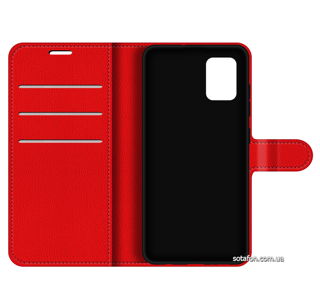 Чехол-книжка Litchie Wallet для Samsung Galaxy A51 SM-A515F Красный 0088576317p фото | SOTAFON