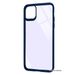 Чохол-накладка TPU+PC Colored Edge Case для iPhone 11 Pro Max Синій 1001000402 фото 4