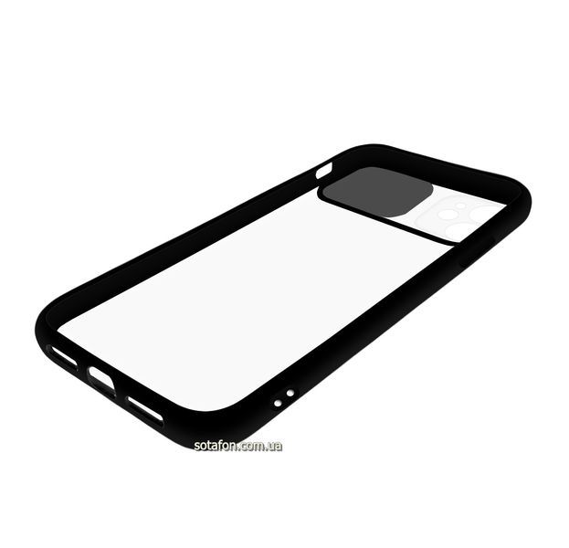 Чехол-накладка TPU+PC Camera Protect Matte Case для iPhone 11 Черный 1001000310 фото