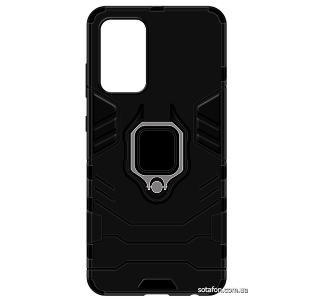 Ударостійкий чохол-накладка Transformer Ring for Magnet для Samsung Galaxy A72 4G SM-A725F / A72 5G SM-A726F Чорний 0088576227p фото