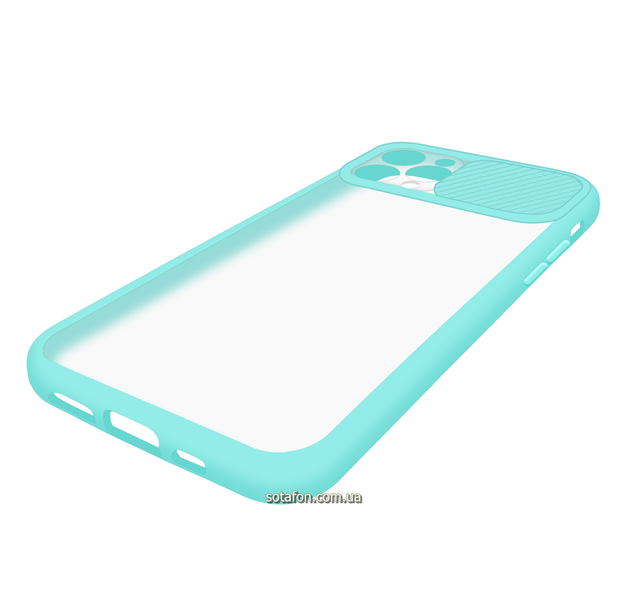 Чехол-накладка TPU+PC Camera Protect Matte Case для iPhone 11 Pro Голубой 1001000314 фото