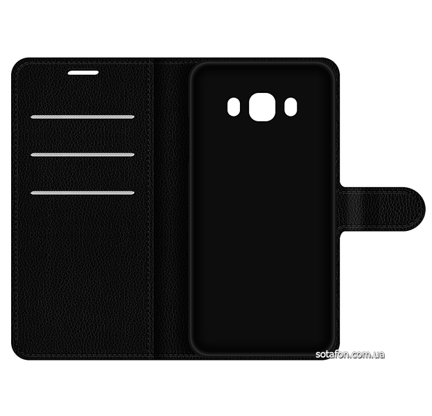 Чохол-книжка Litchie Wallet для Samsung Galaxy J7 (2016) SM-J710F Чорний 0088576320p фото | SOTAFON