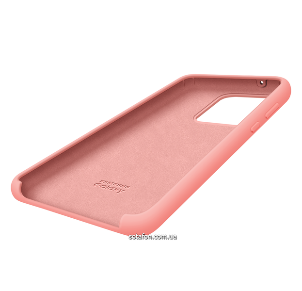 Чехол-накладка Silicone Cover (AA) для Samsung Galaxy S20 Ultra SM-G988 Светло-розовый 0088576273p фото | SOTAFON