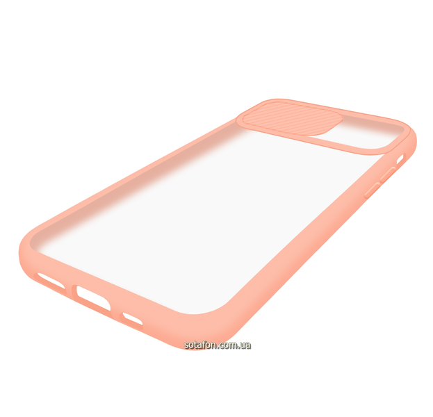 Чохол-накладка TPU+PC Camera Protect Matte Case для iPhone 11 Pro Рожевий пісок 1001000312 фото