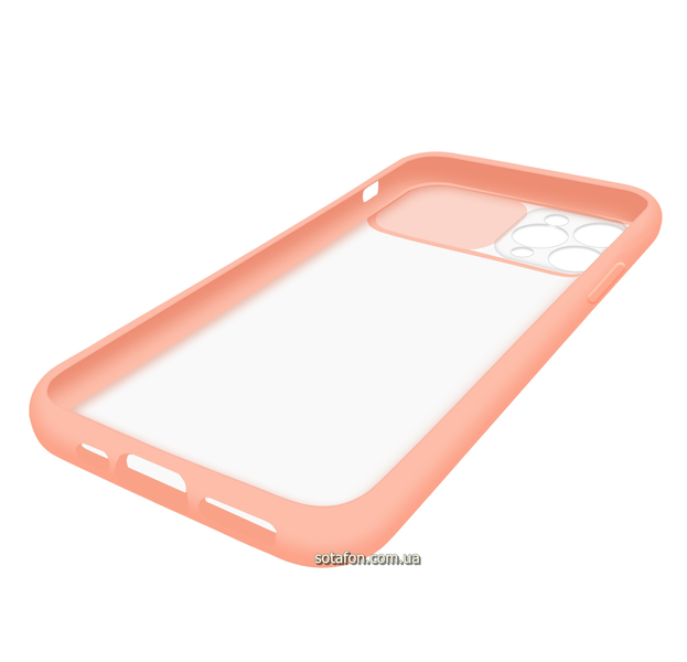 Чохол-накладка TPU+PC Camera Protect Matte Case для iPhone 11 Pro Рожевий пісок 1001000312 фото