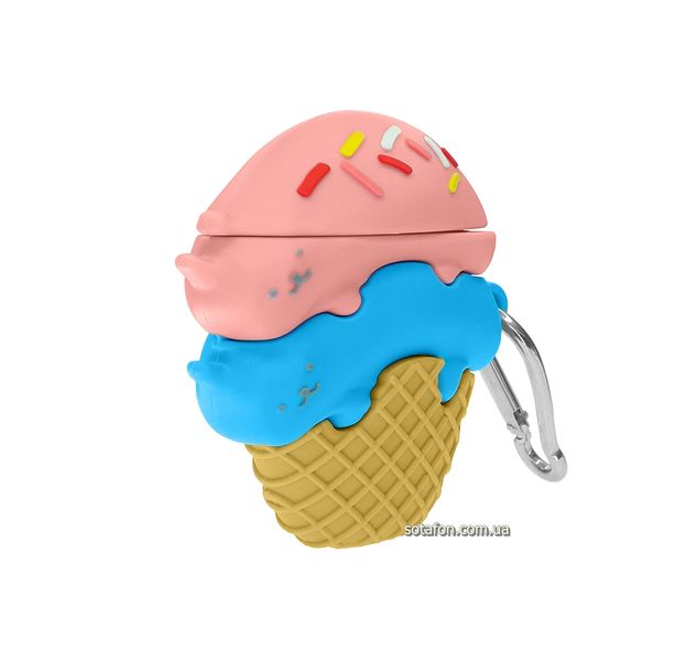 Чохол для навушників Double Ice Cream Case для AirPods 1 / 2 1012536 фото