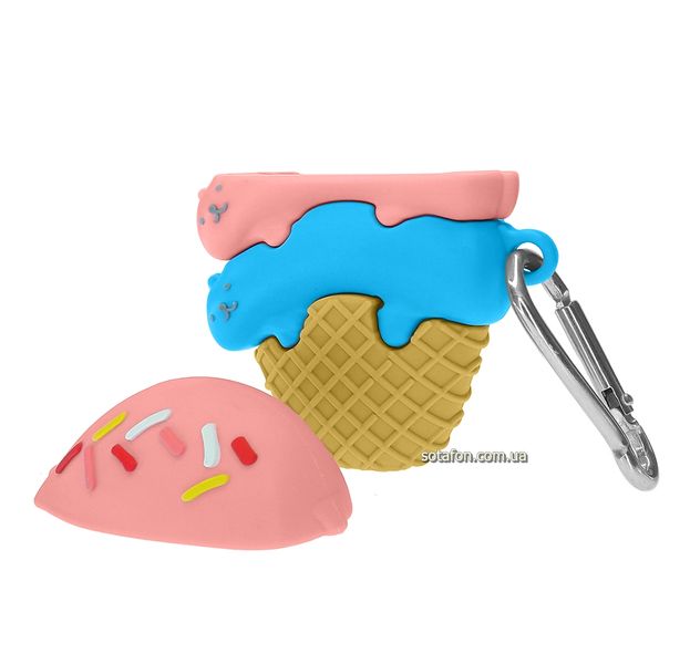 Чохол для навушників Double Ice Cream Case для AirPods 1 / 2 1012536 фото