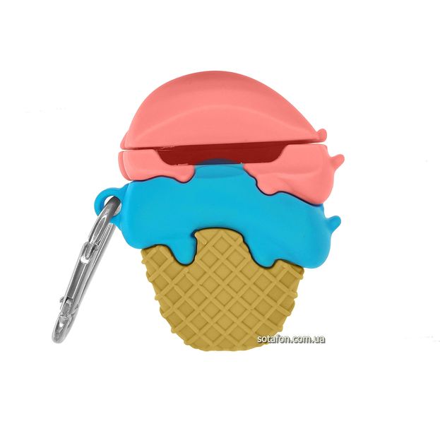 Чохол для навушників Double Ice Cream Case для AirPods 1 / 2 1012536 фото