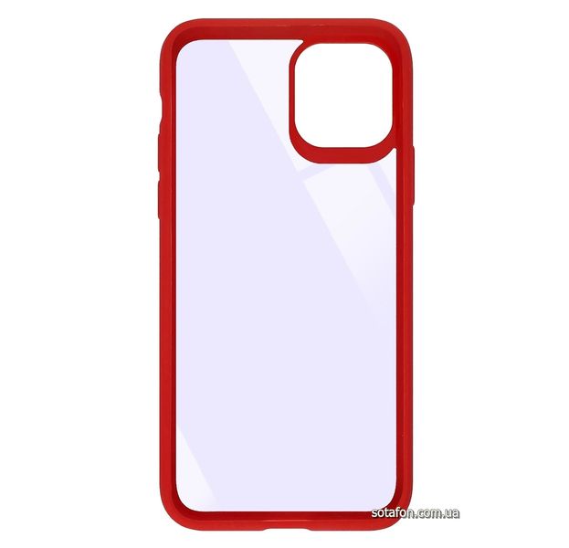 Чехол-накладка TPU+PC Colored Edge Case для iPhone 11 Pro Красный 1001000405 фото