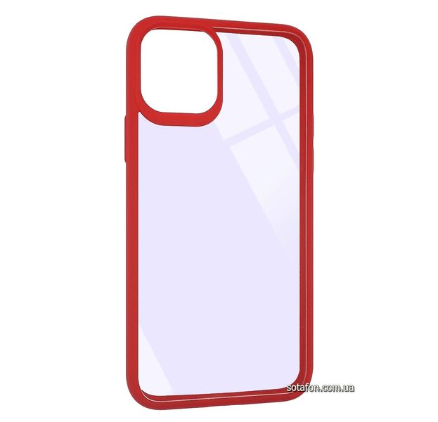 Чехол-накладка TPU+PC Colored Edge Case для iPhone 11 Pro Красный 1001000405 фото