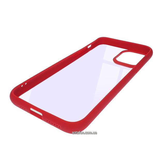 Чехол-накладка TPU+PC Colored Edge Case для iPhone 11 Pro Красный 1001000405 фото