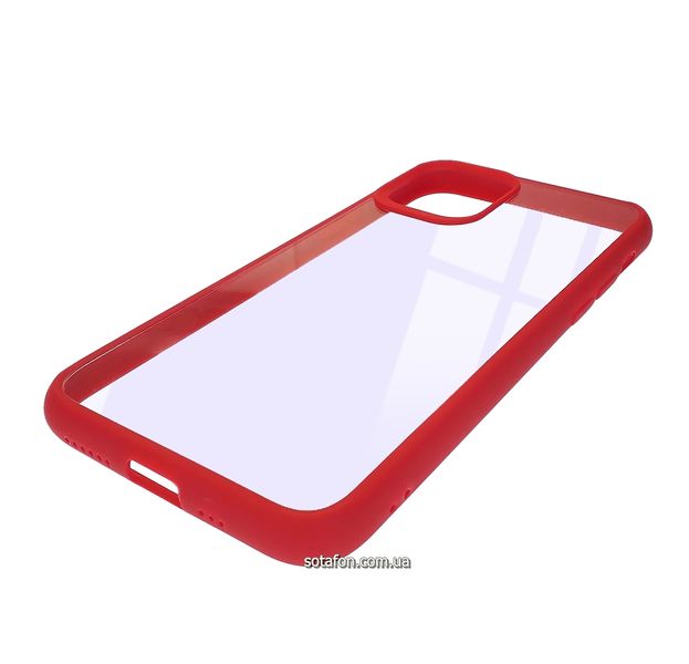 Чехол-накладка TPU+PC Colored Edge Case для iPhone 11 Pro Красный 1001000405 фото