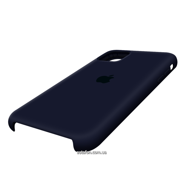 Чохол-накладка Silicone Case (AA) для iPhone 11 Темно-синій 0088576278p фото | SOTAFON
