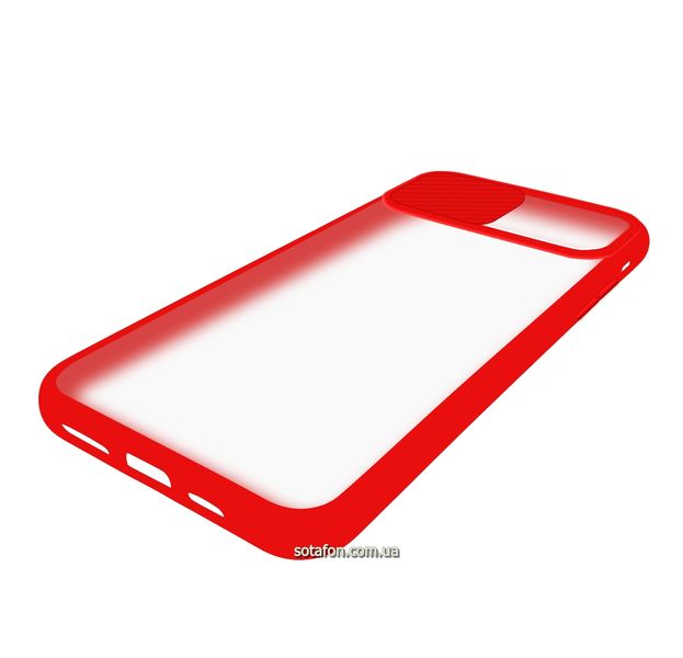 Чехол-накладка TPU+PC Camera Protect Matte Case для iPhone 11 Pro Max Красный 1001000316 фото