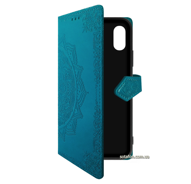 Шкіряний чохол-книжка Art Case для iPhone X / Xs Синій 0088576190p фото