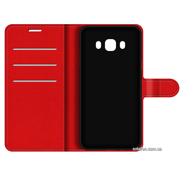 Чохол-книжка Litchie Wallet для Samsung Galaxy J7 (2016) SM-J710F Червоний 0088576321p фото | SOTAFON