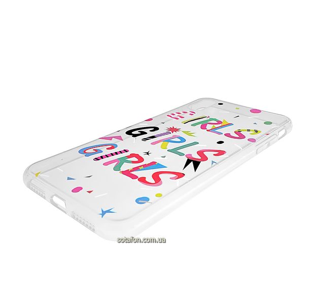 Чехол-накладка TPU Lovely Case Young Style для iPhone Xs Max (Girls) 1012566 фото