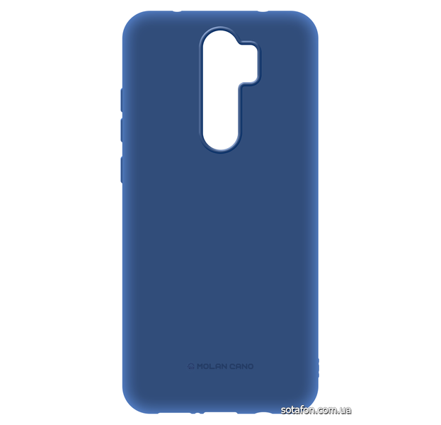 Чехол-накладка TPU Molan Cano Smooth для Xiaomi Redmi Note 8 Pro Синий 0088576230p фото