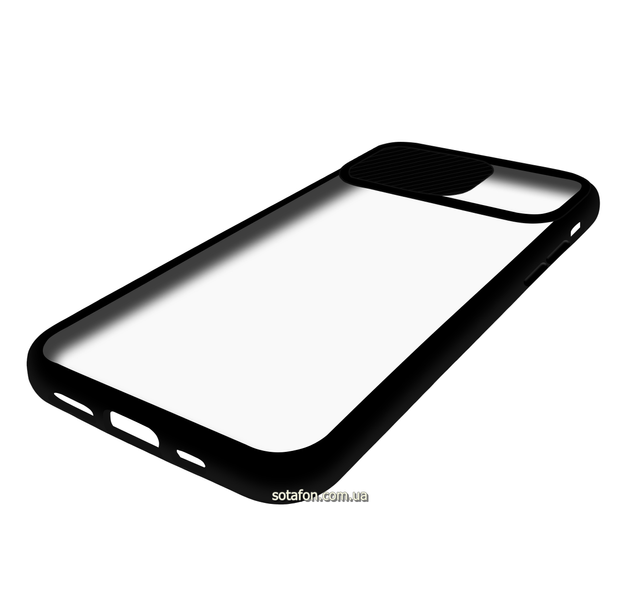 Чехол-накладка TPU+PC Camera Protect Matte Case для iPhone 11 Pro Черный 1001000313 фото