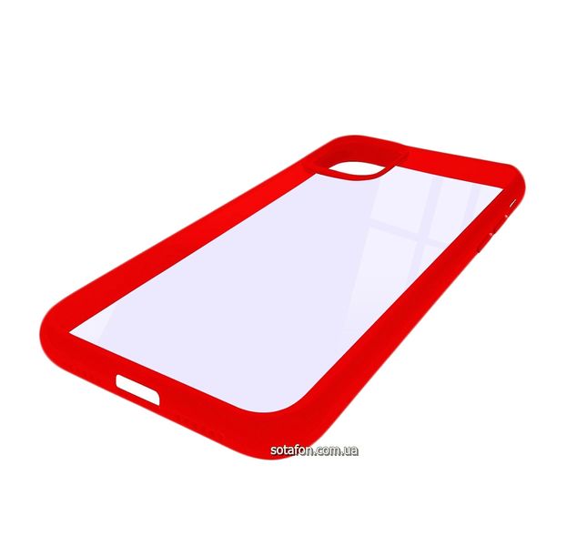 Чохол-накладка TPU+PC Colored Edge Case для iPhone 11 Червоний 1001000406 фото