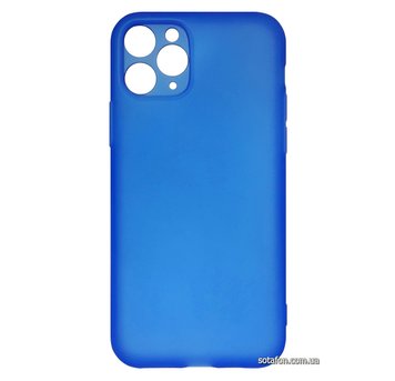 Чохол-накладка TPU Acid Color Case для iPhone 11 Pro Блакитний 1001000292 фото