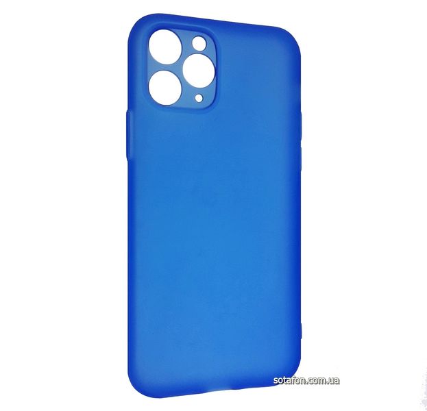 Чехол-накладка TPU Acid Color Case для iPhone 11 Pro Голубой 1001000292 фото