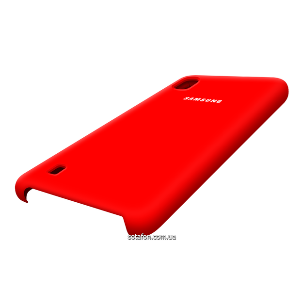 Чохол-накладка Silicone Cover (AA) для Samsung Galaxy A10 SM-A105F Червоний 0088576280p фото | SOTAFON