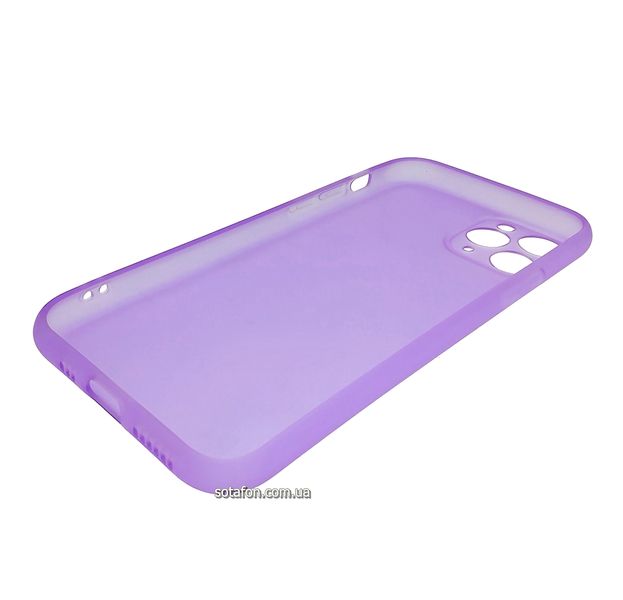 Чохол-накладка TPU Acid Color Case для iPhone 11 Pro Фіолетовий 1001000293 фото