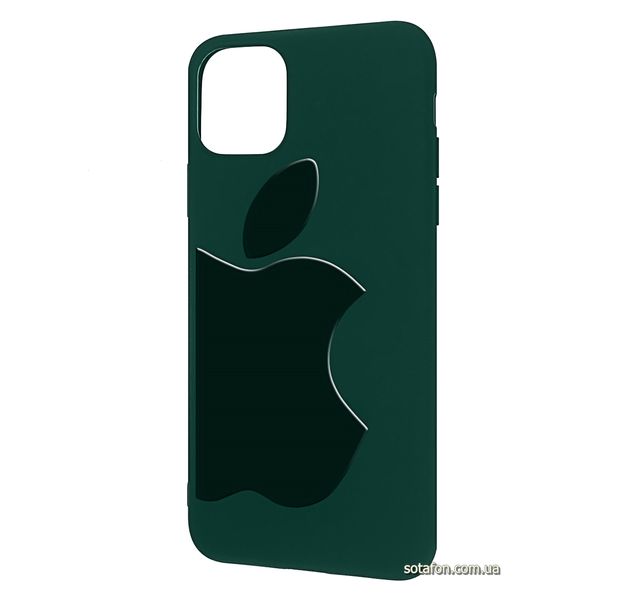 Чехол-накладка TPU Big Apple Case для iPhone 11 Pro Max Темно-зеленый 1001000350 фото