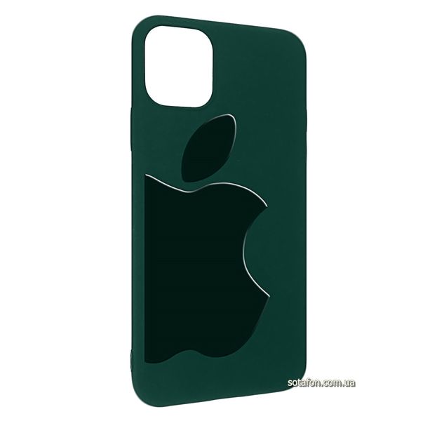 Чехол-накладка TPU Big Apple Case для iPhone 11 Pro Max Темно-зеленый 1001000350 фото