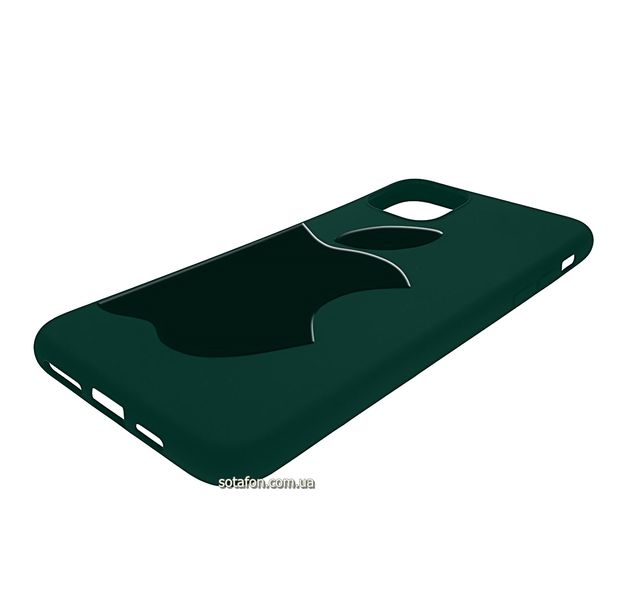 Чехол-накладка TPU Big Apple Case для iPhone 11 Pro Max Темно-зеленый 1001000350 фото