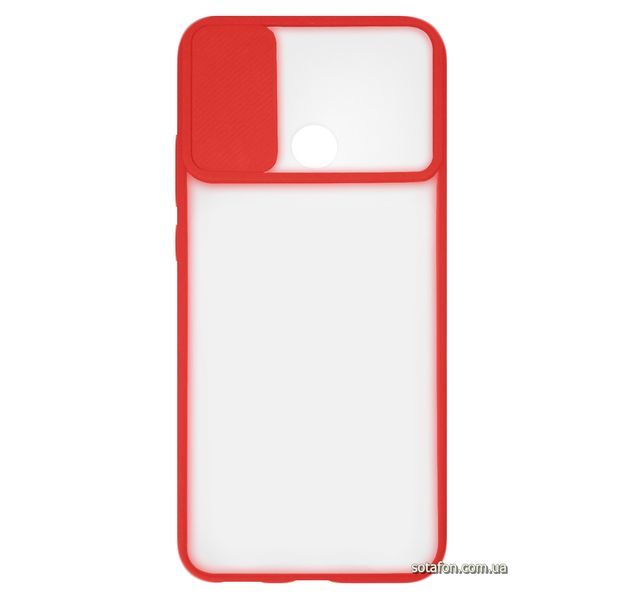 Чохол-накладка TPU+PC Camera Protect Matte Case для Xiaomi Redmi 9C Червоний 1001004475p фото