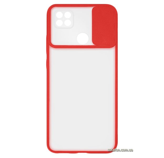 Чохол-накладка TPU+PC Camera Protect Matte Case для Xiaomi Redmi 9C Червоний 1001004475p фото