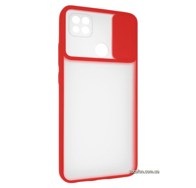 Чохол-накладка TPU+PC Camera Protect Matte Case для Xiaomi Redmi 9C Червоний 1001004475p фото