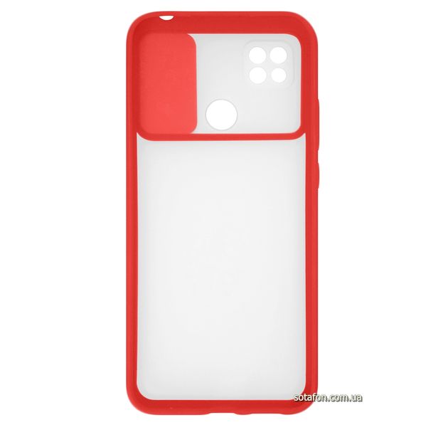 Чохол-накладка TPU+PC Camera Protect Matte Case для Xiaomi Redmi 9C Червоний 1001004475p фото