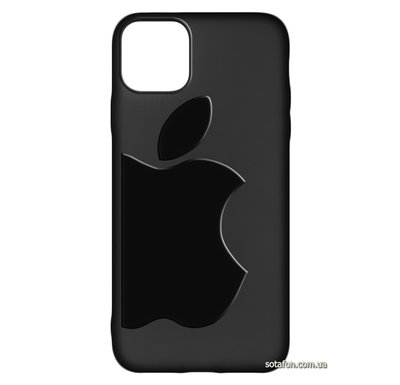 Чохол-накладка TPU Big Apple Case для iPhone 11 Pro Max Темно-сірий 1001000351 фото