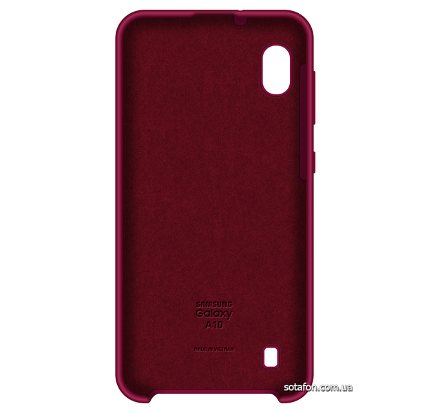 Чохол-накладка Silicone Cover (AA) для Samsung Galaxy A10 SM-A105F Пурпуровий 0088576281p фото | SOTAFON