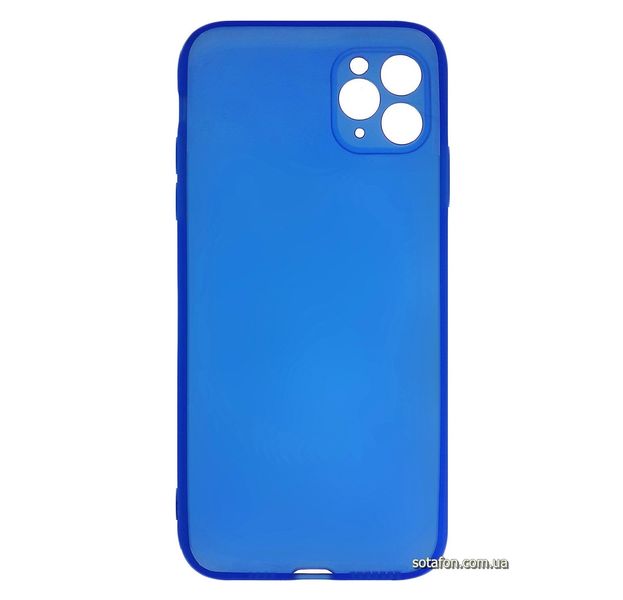 Чехол-накладка TPU Acid Color Case для iPhone 11 Pro Max Голубой 1001000294 фото