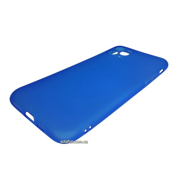 Чехол-накладка TPU Acid Color Case для iPhone 11 Pro Max Голубой 1001000294 фото