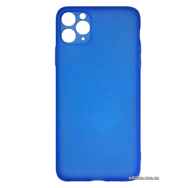 Чехол-накладка TPU Acid Color Case для iPhone 11 Pro Max Голубой 1001000294 фото