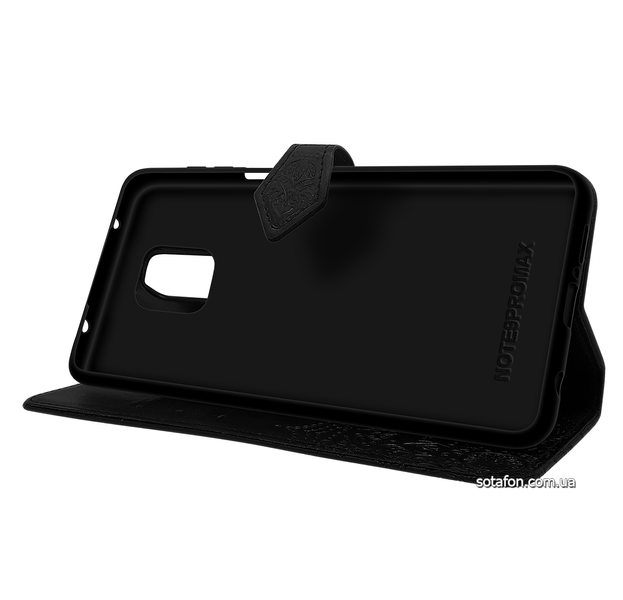 Кожаный чехол-книжка Art Case для Xiaomi Redmi Note 9s / Note 9 Pro / Note 9 Pro Max Черный 0088576235p фото