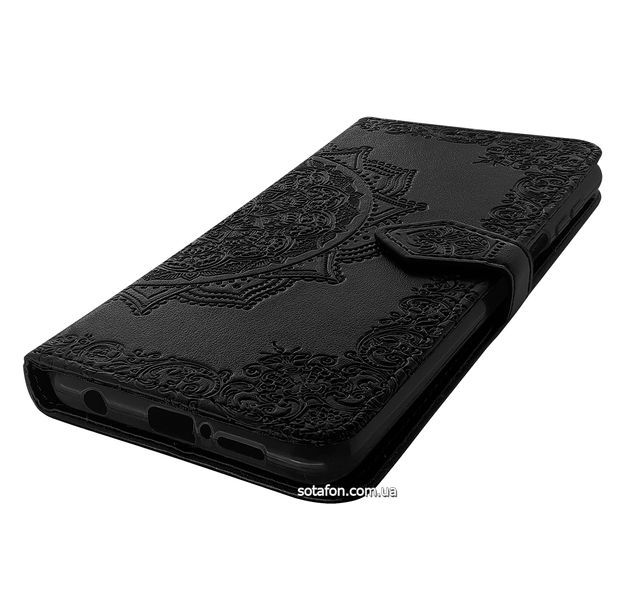 Кожаный чехол-книжка Art Case для Xiaomi Redmi Note 9s / Note 9 Pro / Note 9 Pro Max Черный 0088576235p фото