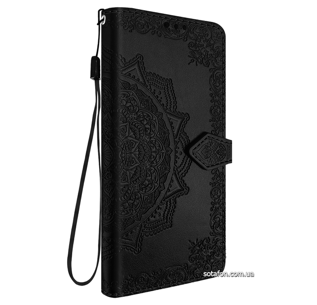 Кожаный чехол-книжка Art Case для Xiaomi Redmi Note 9s / Note 9 Pro / Note 9 Pro Max Черный 0088576235p фото