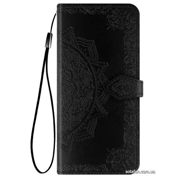 Кожаный чехол-книжка Art Case для Xiaomi Redmi Note 9s / Note 9 Pro / Note 9 Pro Max Черный 0088576235p фото