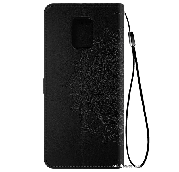 Кожаный чехол-книжка Art Case для Xiaomi Redmi Note 9s / Note 9 Pro / Note 9 Pro Max Черный 0088576235p фото