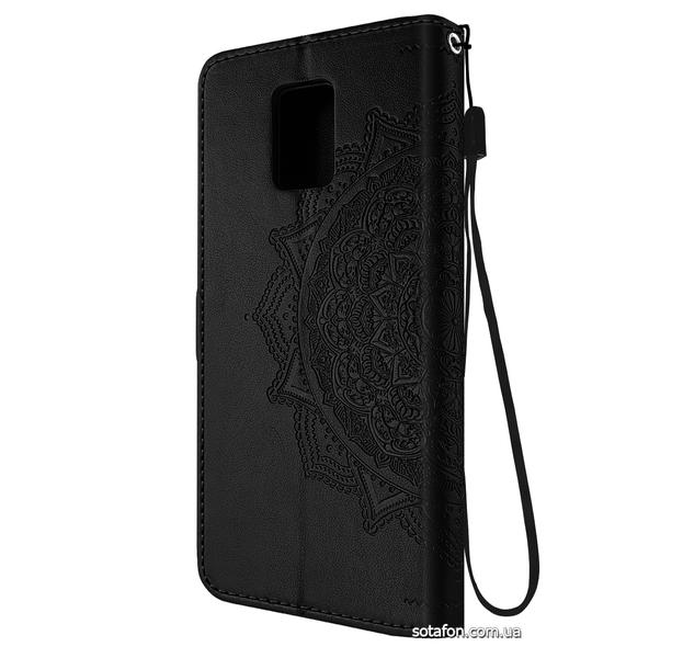 Кожаный чехол-книжка Art Case для Xiaomi Redmi Note 9s / Note 9 Pro / Note 9 Pro Max Черный 0088576235p фото