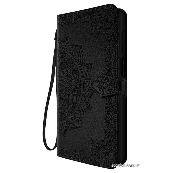 Кожаный чехол-книжка Art Case для Xiaomi Redmi Note 9s / Note 9 Pro / Note 9 Pro Max Черный 0088576235p фото