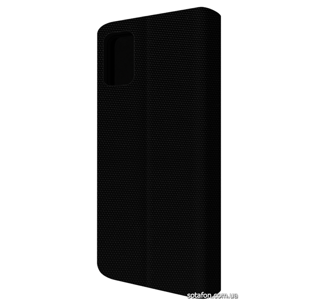 Чехол-книжка DEF Book Case Fabric PU для Samsung Galaxy A51 SM-A515F Черный 0088576236p фото