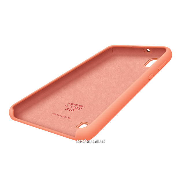 Чехол-накладка Silicone Cover (AA) для Samsung Galaxy A10 SM-A105F Светло-розовый 0088576282p фото | SOTAFON
